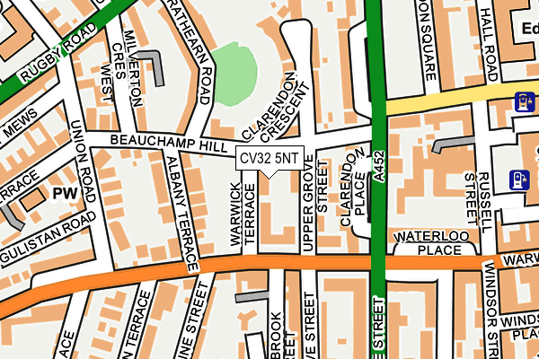 CV32 5NT map - OS OpenMap – Local (Ordnance Survey)