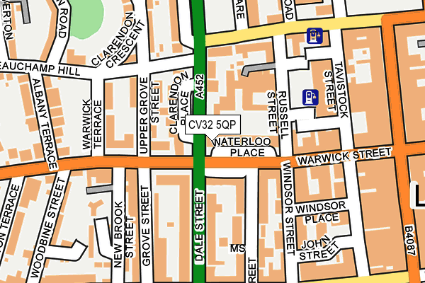 CV32 5QP map - OS OpenMap – Local (Ordnance Survey)