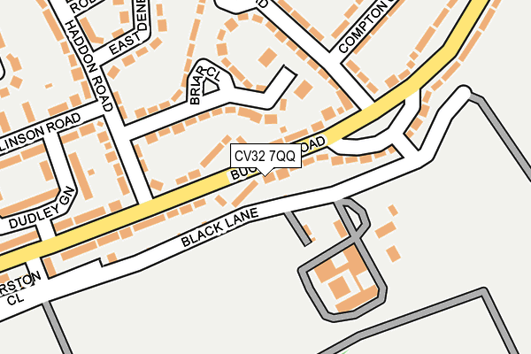 CV32 7QQ map - OS OpenMap – Local (Ordnance Survey)