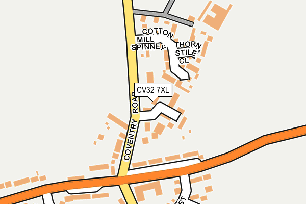 CV32 7XL map - OS OpenMap – Local (Ordnance Survey)