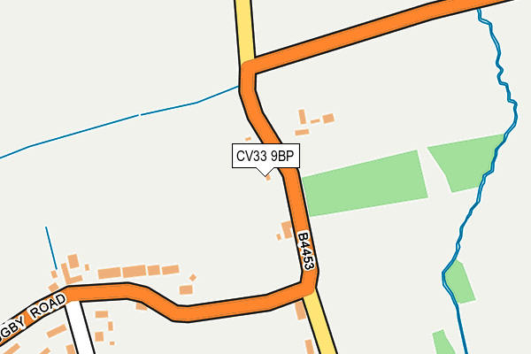 CV33 9BP map - OS OpenMap – Local (Ordnance Survey)
