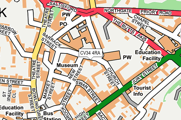Map of PORTCULLIS TRADING LTD at local scale