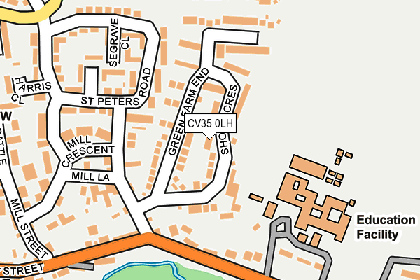 Map of CREATIVE DESIGN LIVING LIMITED at local scale