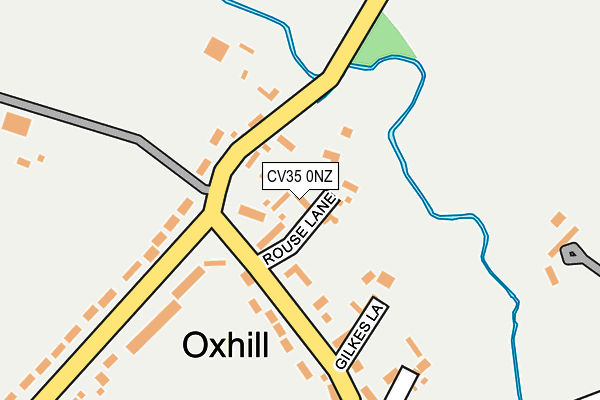 CV35 0NZ map - OS OpenMap – Local (Ordnance Survey)