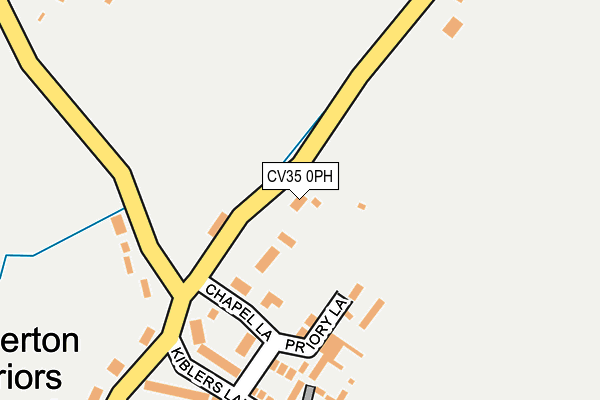 CV35 0PH map - OS OpenMap – Local (Ordnance Survey)