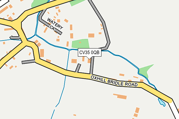 CV35 0QB map - OS OpenMap – Local (Ordnance Survey)