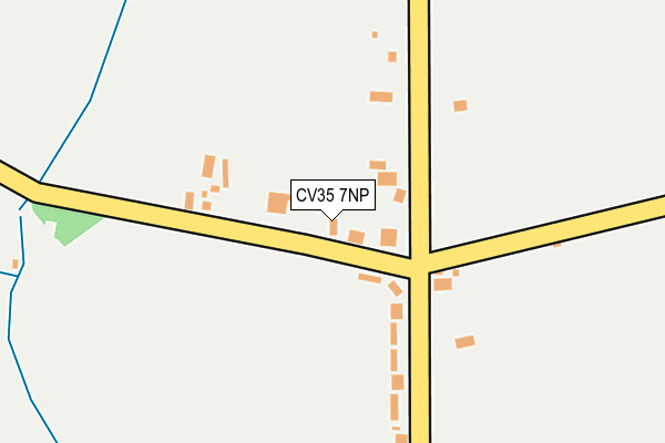 CV35 7NP map - OS OpenMap – Local (Ordnance Survey)