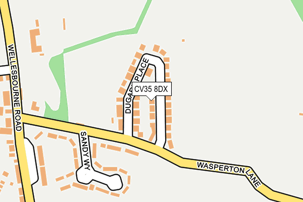 Map of THE WHEAT HOUSE LTD at local scale