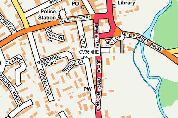 Map of CEDAR LAWN (FLAT 1) LIMITED at local scale