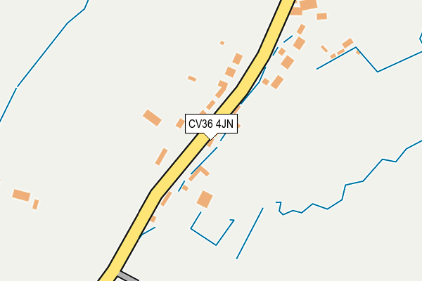 CV36 4JN map - OS OpenMap – Local (Ordnance Survey)