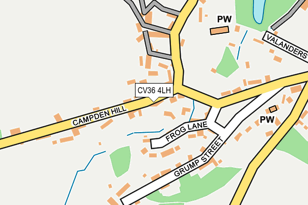 CV36 4LH map - OS OpenMap – Local (Ordnance Survey)