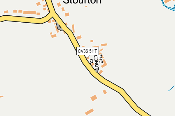 CV36 5HT map - OS OpenMap – Local (Ordnance Survey)