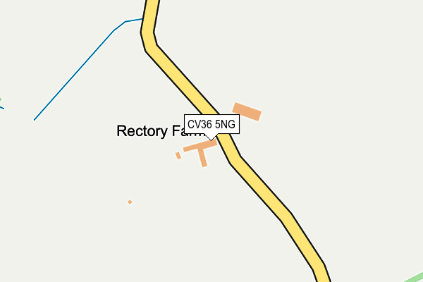 CV36 5NG map - OS OpenMap – Local (Ordnance Survey)