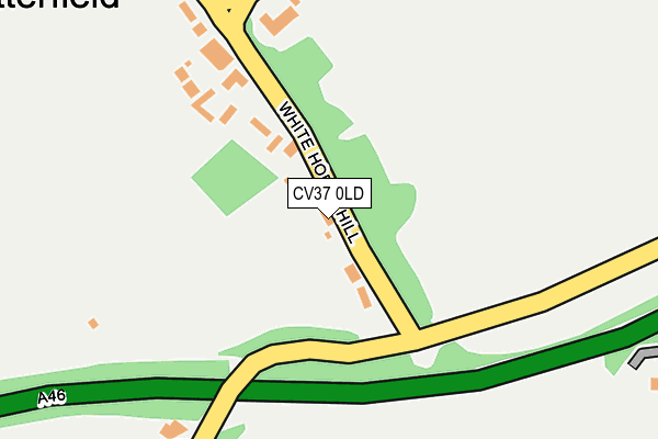 CV37 0LD map - OS OpenMap – Local (Ordnance Survey)