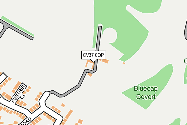 CV37 0QP map - OS OpenMap – Local (Ordnance Survey)