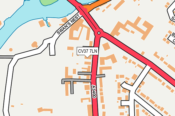 Map of DAISY VIOLET LTD at local scale