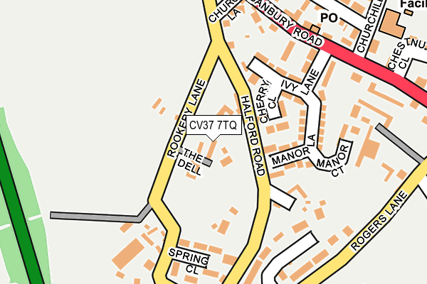 Map of HAVEN COURT TITLE LIMITED at local scale