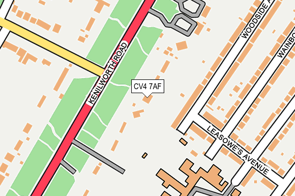 Map of CHRISTAL INVESTMENTS LTD at local scale