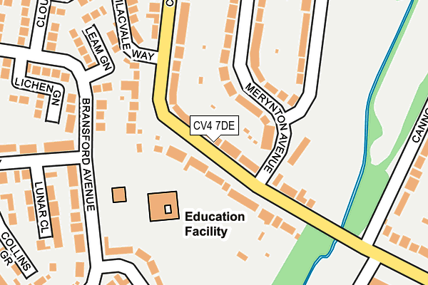 Map of B W ENTERPRISES LIMITED at local scale