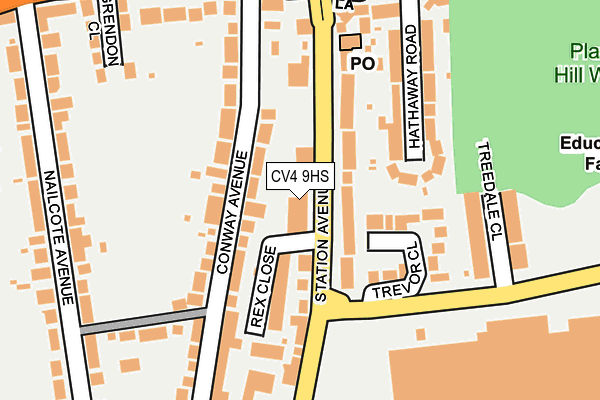 Map of HEXERIS IT MANAGEMENT LTD at local scale
