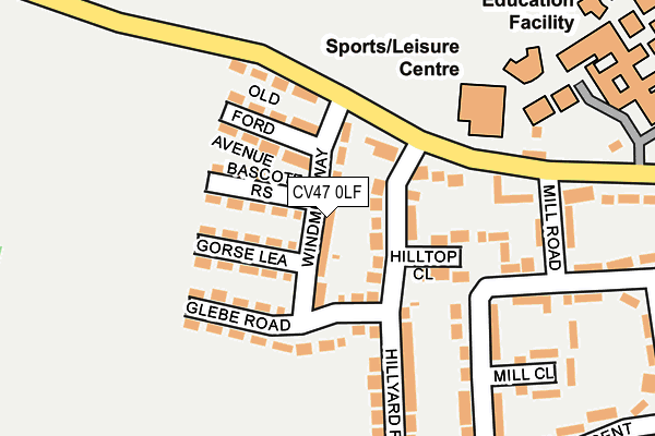 Map of FALCON COURT RESIDENTS LIMITED at local scale