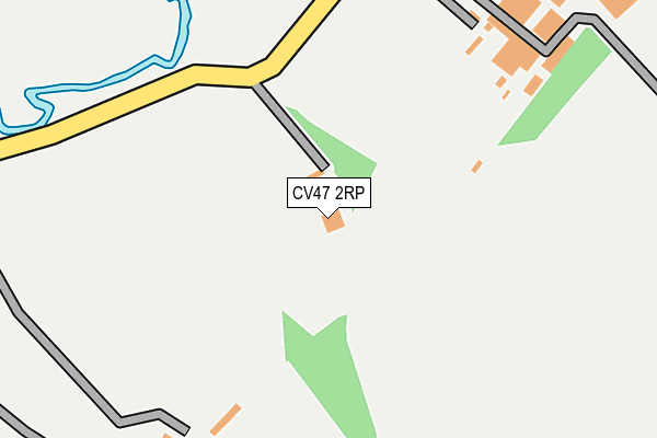 CV47 2RP map - OS OpenMap – Local (Ordnance Survey)