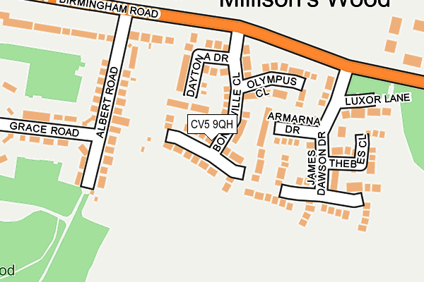 Map of VISEY HEALTH LTD at local scale