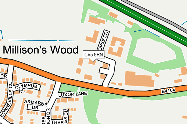 Map of STOROOM LTD. at local scale