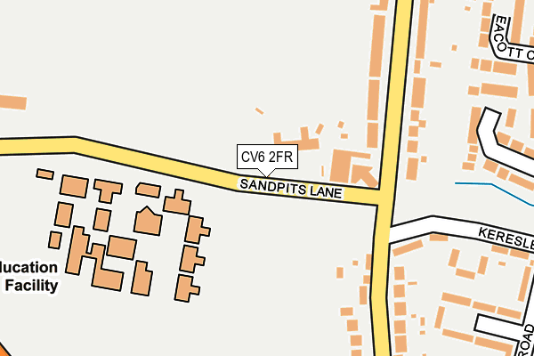Map of EHRENSH LTD at local scale