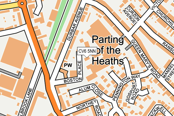 Map of OASIS CATERING EQUIPMENT LTD. at local scale