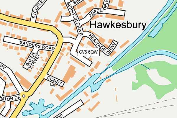 Map of DANIELS LOGISTICS LTD at local scale