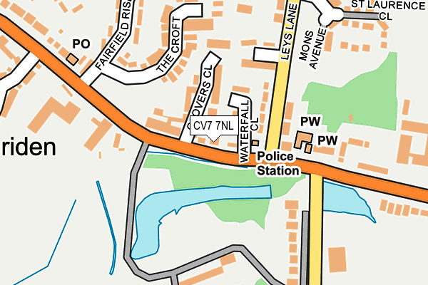 Map of 7/11 HAULAGE LIMITED at local scale