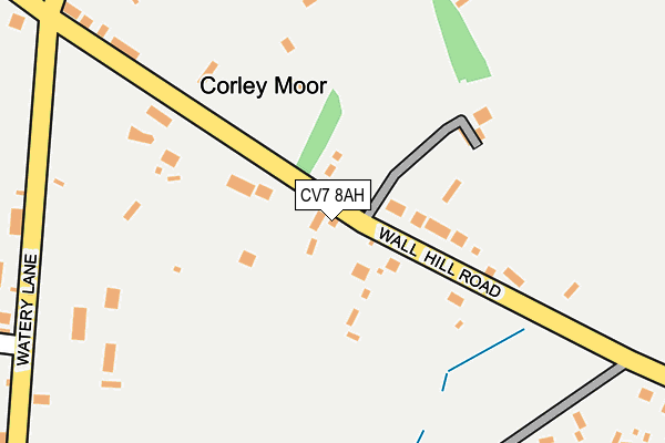 Map of CORLEY MOOR GARAGE LIMITED at local scale
