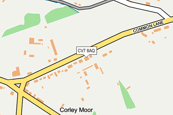 Map of JMJ CONTRACTING LTD at local scale