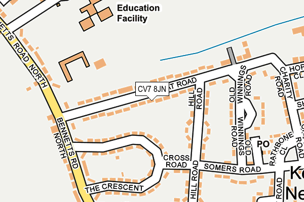 Map of REM TELECOMMUNICATIONS LTD at local scale