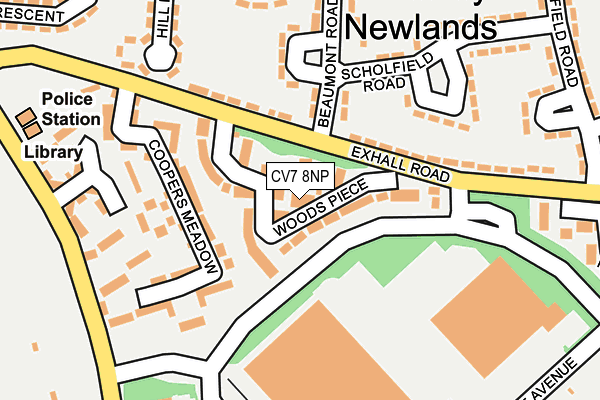 Map of ANDY ENTERTAINMENTS LTD at local scale