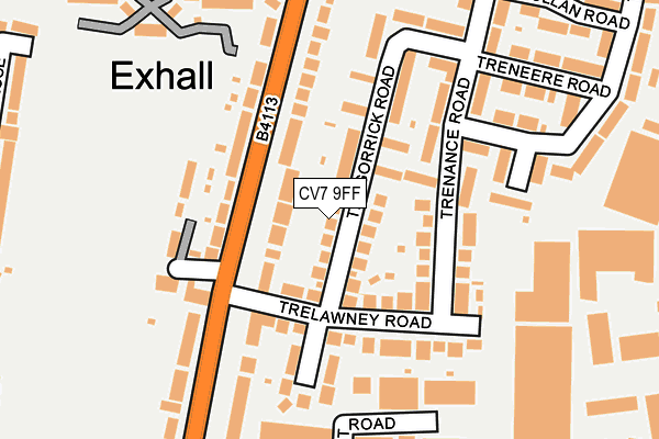Map of EXPRESS LOFTS AND ROOF STRUCTURE LTD at local scale