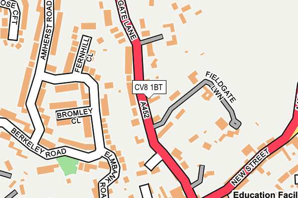 Map of ROKEWOOD HOUSE LIMITED at local scale