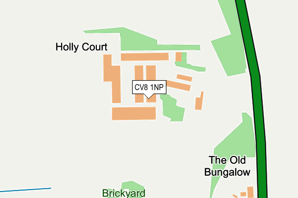 CV8 1NP map - OS OpenMap – Local (Ordnance Survey)