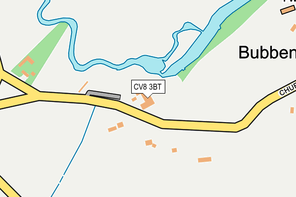 CV8 3BT map - OS OpenMap – Local (Ordnance Survey)