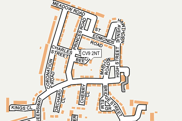 CV9 2NT map - OS OpenMap – Local (Ordnance Survey)