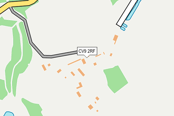 CV9 2RF map - OS OpenMap – Local (Ordnance Survey)