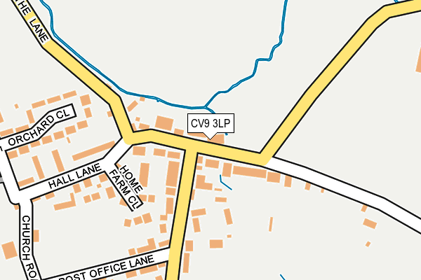 CV9 3LP map - OS OpenMap – Local (Ordnance Survey)