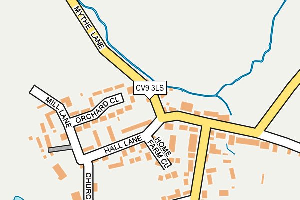 CV9 3LS map - OS OpenMap – Local (Ordnance Survey)