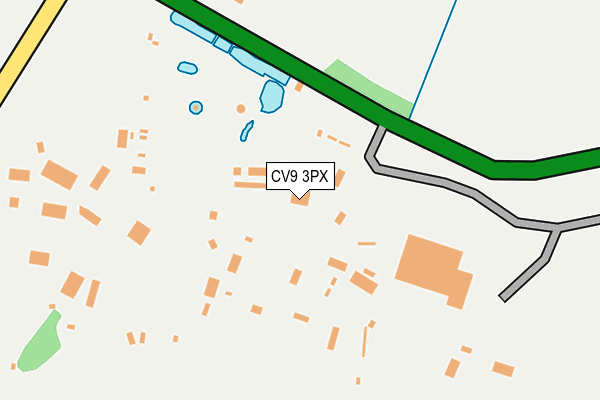CV9 3PX map - OS OpenMap – Local (Ordnance Survey)