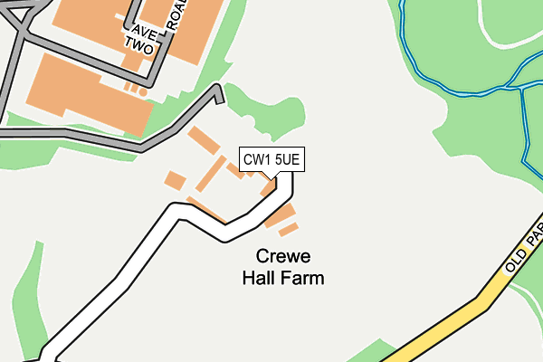 Map of CARNBROE PROPERTIES LIMITED at local scale