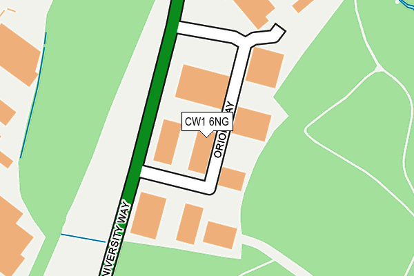 Map of HOPECREST INVESTMENTS LIMITED at local scale