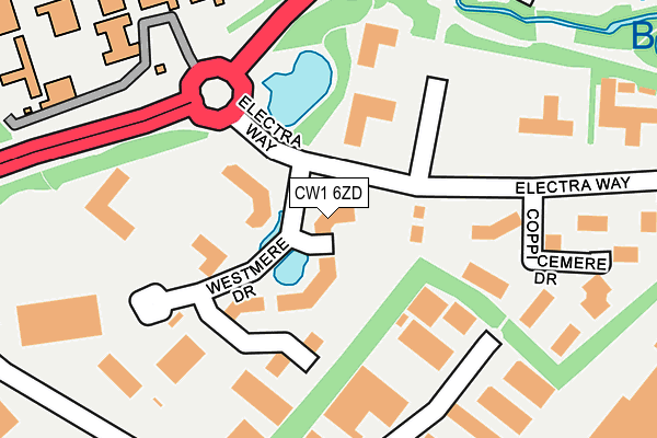 Map of TRAK (GLOBAL SOLUTIONS) LIMITED at local scale