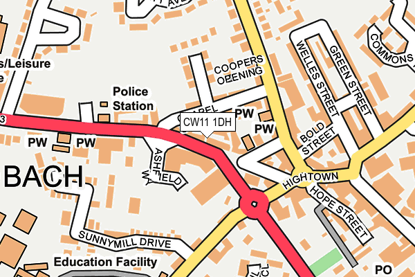 Map of TWSICOMPLIANCE LTD at local scale