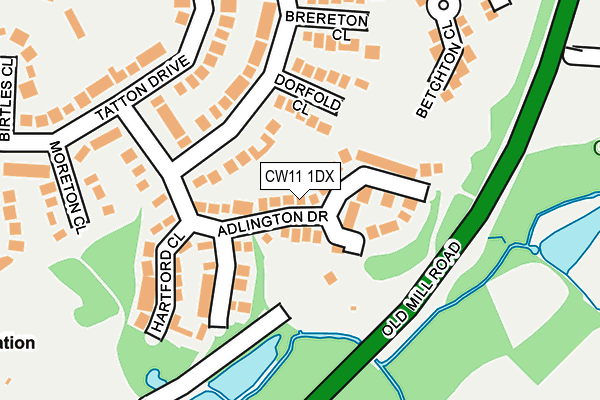 Map of REILLY PSYCHOLOGY LTD at local scale